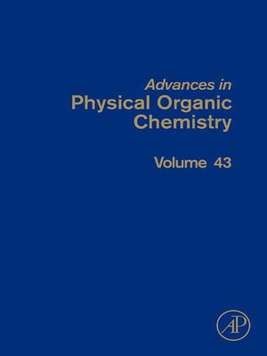 cover image of Advances in Physical Organic Chemistry